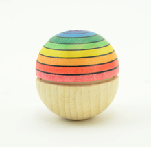 Load image into Gallery viewer, Mader Roly Poly Wiggle Ball Rainbow