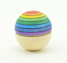 Load image into Gallery viewer, Mader Roly Poly Wiggle Ball Rainbow