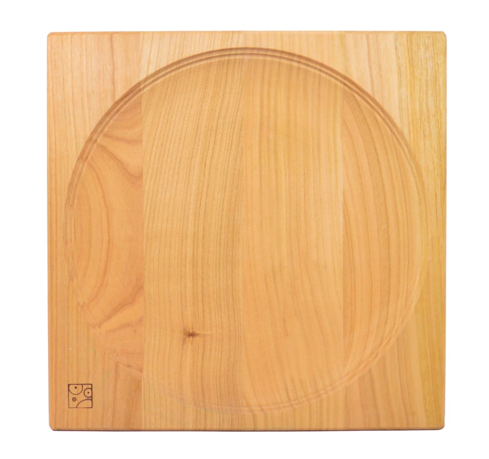 Mader Wooden Plate for Spinning Tops 11.5cm x11.5cm