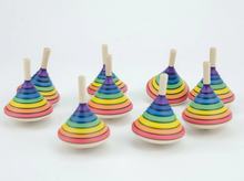 Load image into Gallery viewer, Mader Rainbow Spinning Top
