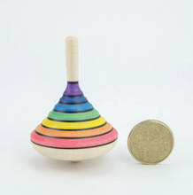 Load image into Gallery viewer, Mader Rainbow Spinning Top
