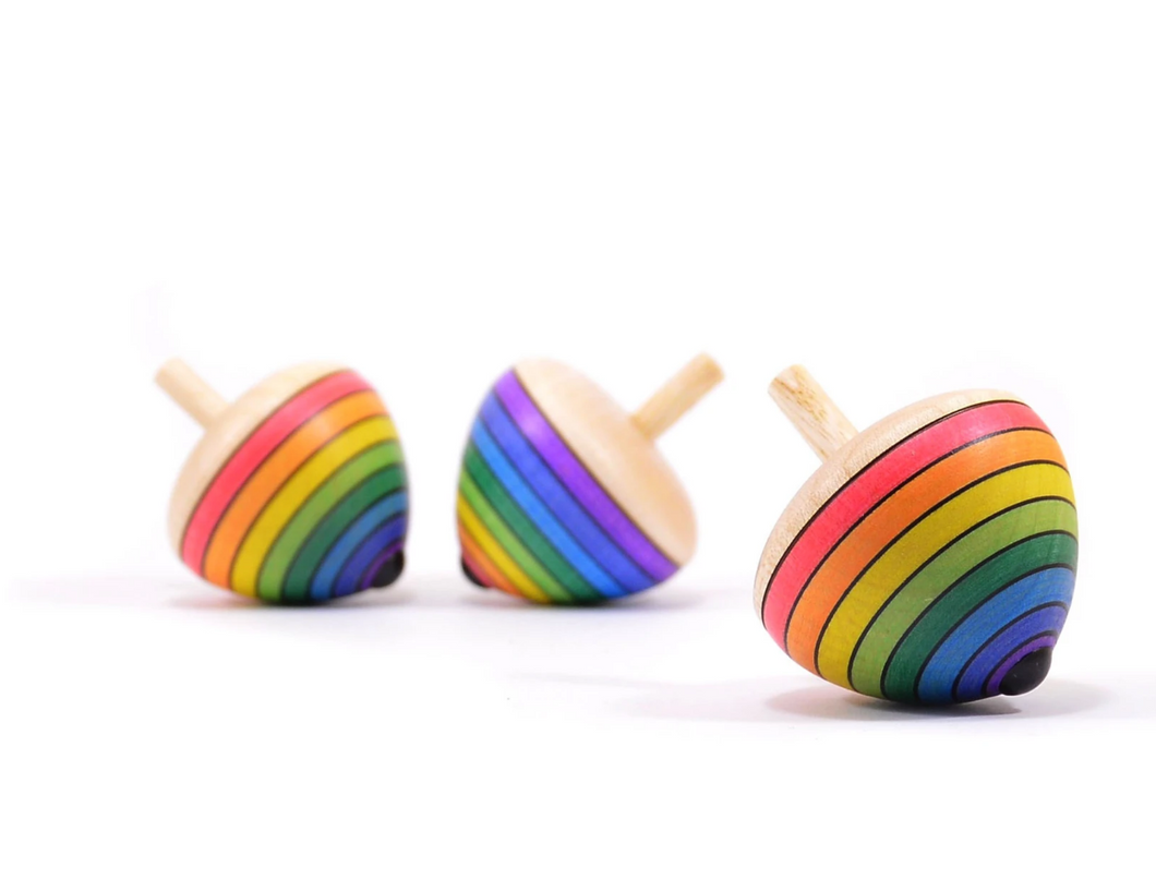 Mader Rainbow Egg Spinning Top